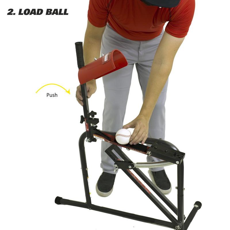 Heater Perfect Pitch 50 Mechanical Pitching Machine Load Ball