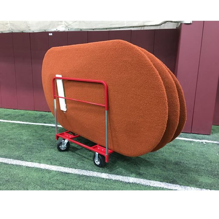 Portolite Pitching Mound Cart with Clay Mounds