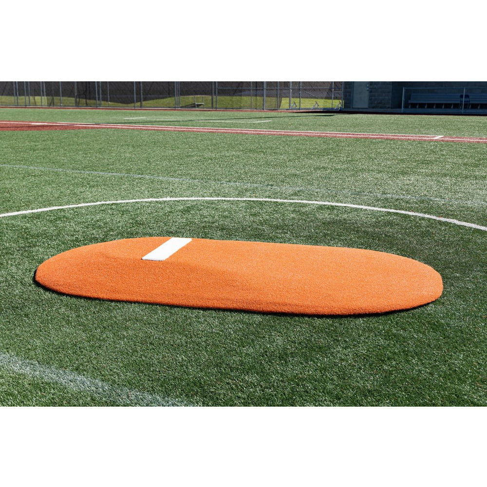 PortoLite 6" Full-Size Youth League Portable Pitching Mound clay turf side view
