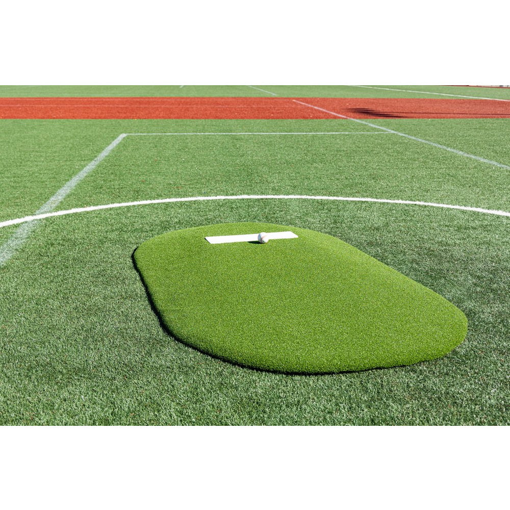 PortoLite 6" Full-Size Youth League Portable Pitching Mound green front view
