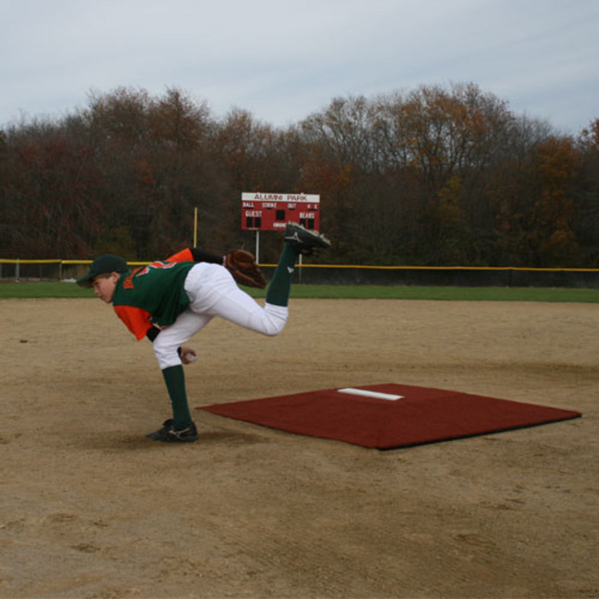 ProMounds 6" Youth Pitching Mound for Minor Leagues clay on field