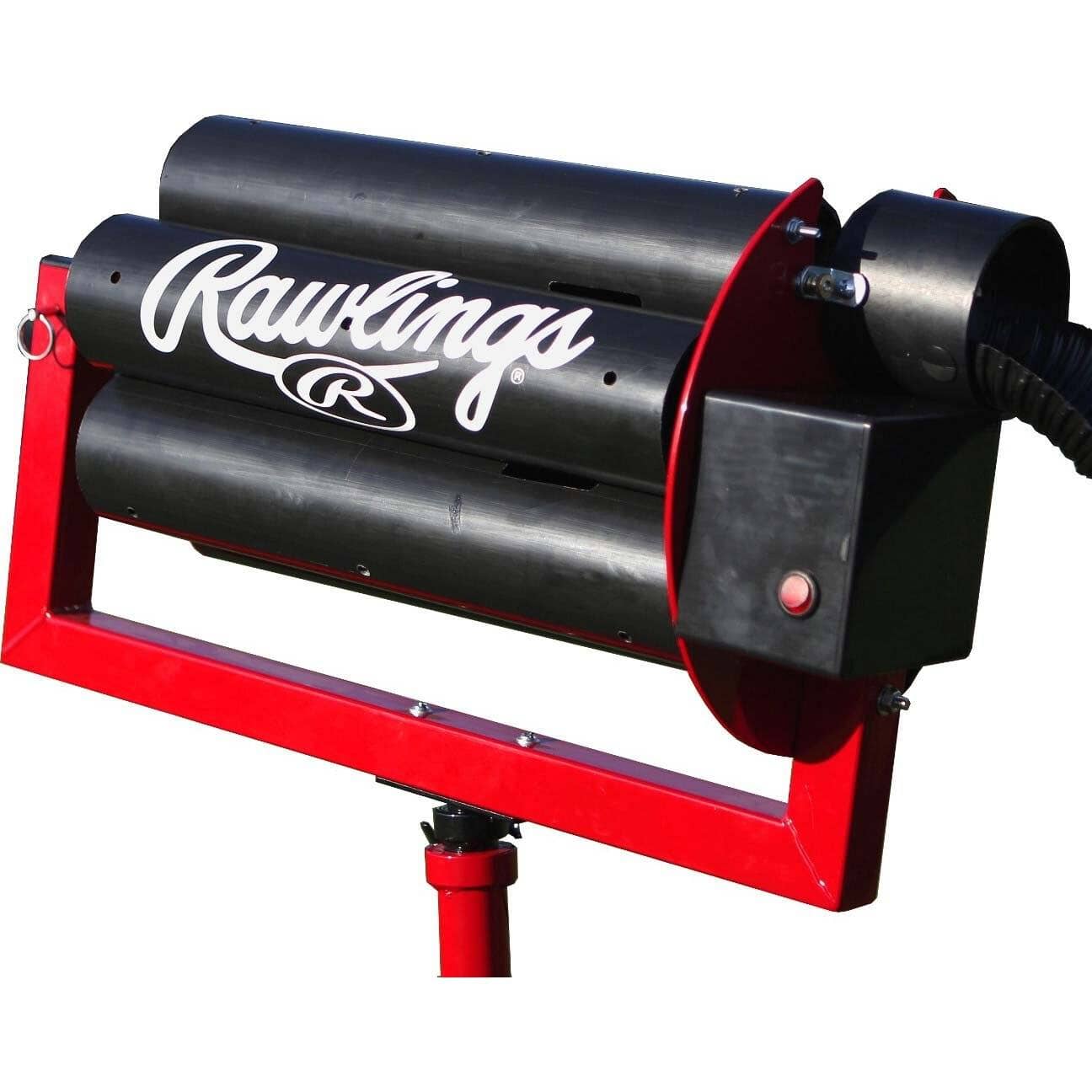 Rawlings Pitching Machine Automatic Turret Ball Feeder Close Up View