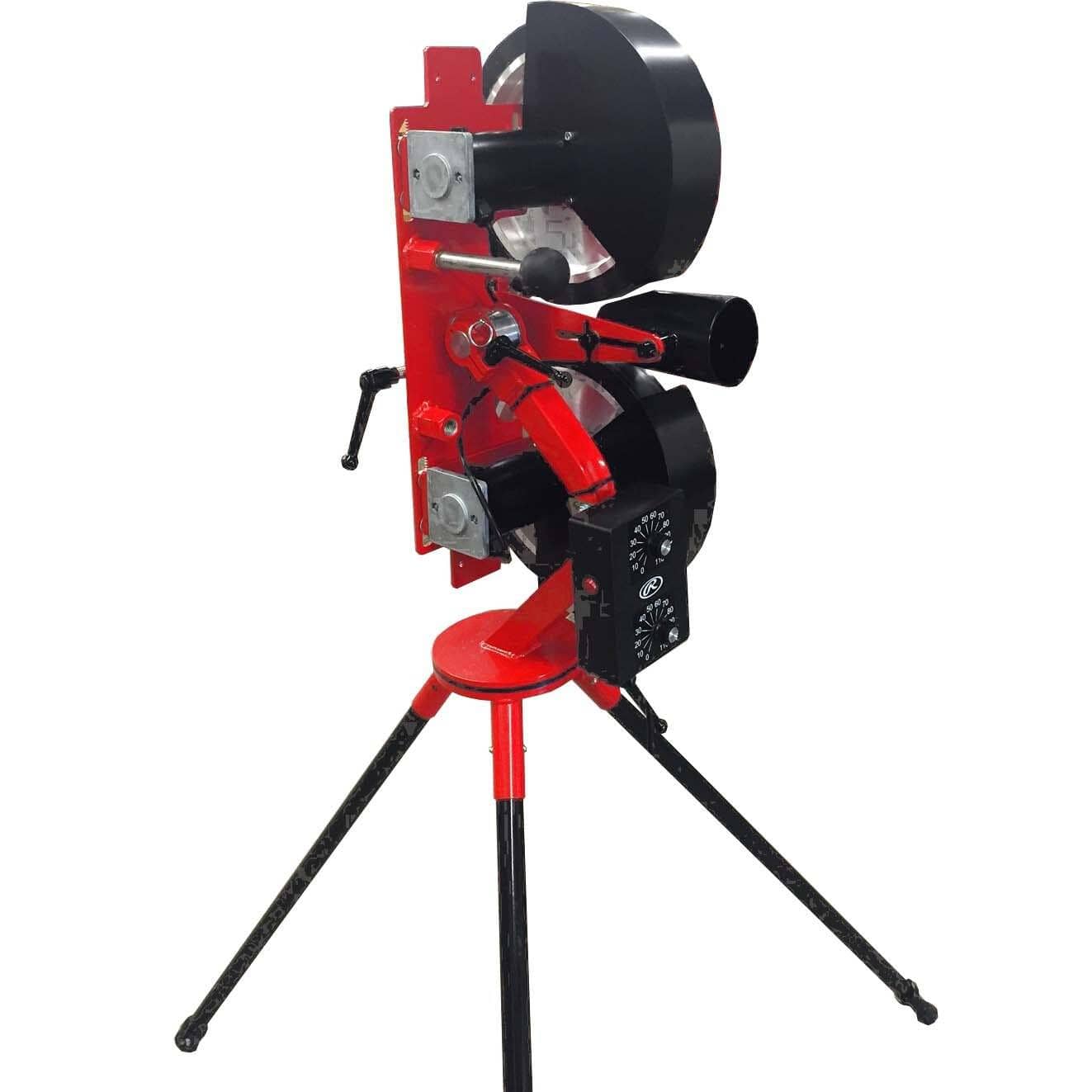 Rawlings Pro Line 2 Wheel Pitching Machine rear side view