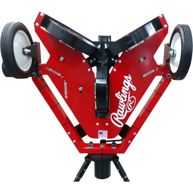 Rawlings Pro Line 3 Wheel Pitching Machine front view