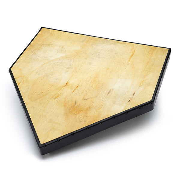Rogers Bury All Home Plate With Wood Bottom Back View