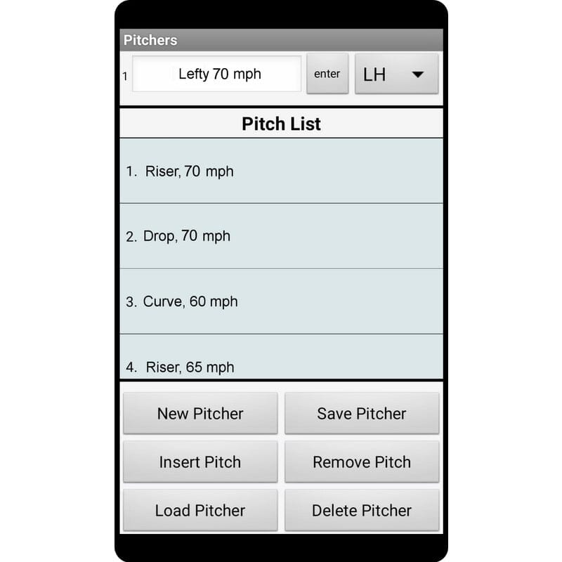Spinball iPitch Programmable 3 Wheel Pitching Machine softball table