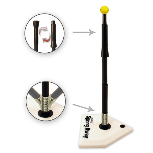 Spring Away Batting Tee Parts