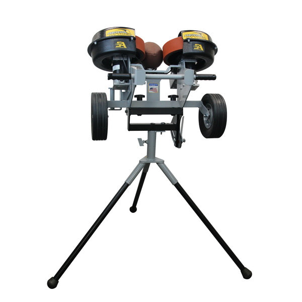 Aerial Attack Football Throwing Machine Front View