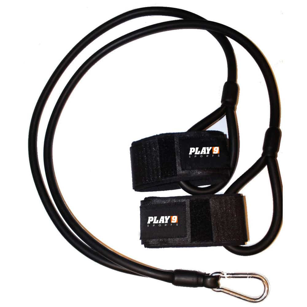 baseball resistance bands in black