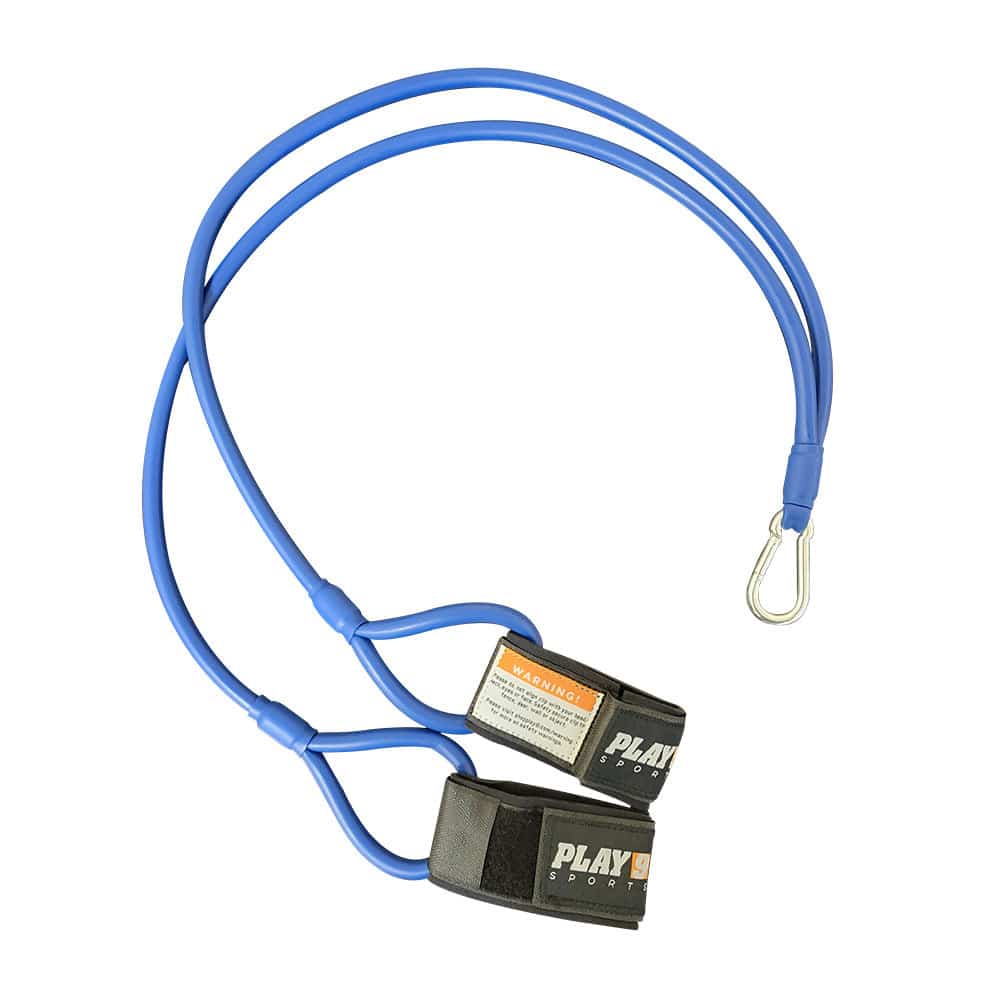 baseball resistance bands in blue adult