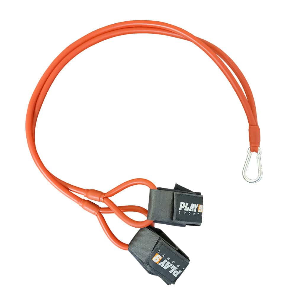 baseball resistance bands in red