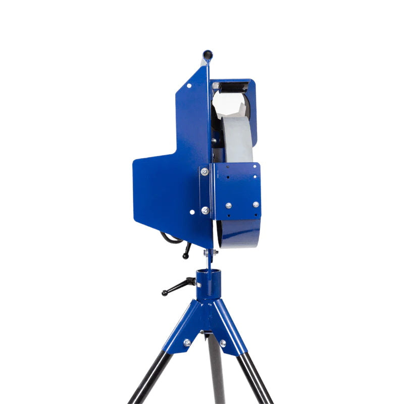 bata 1 pitching machine for baseball and softball back view