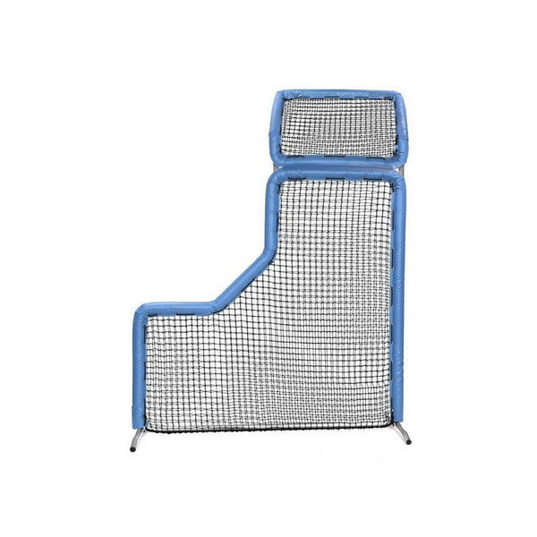 Bullet L-Screen for Baseball with Overhead Protector Columbia Blue