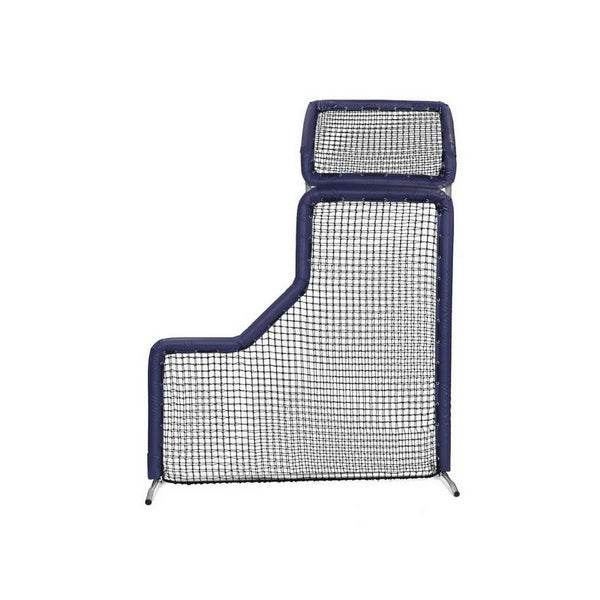 Bullet L-Screen for Baseball with Overhead Protector Navy