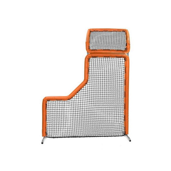 Bullet L-Screen for Baseball with Overhead Protector Orange