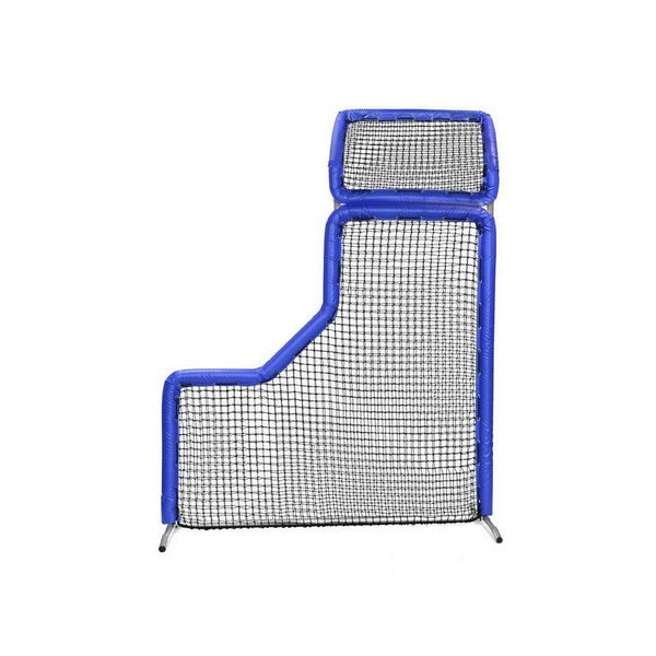 Bullet L-Screen for Baseball with Overhead Protector Royal Blue