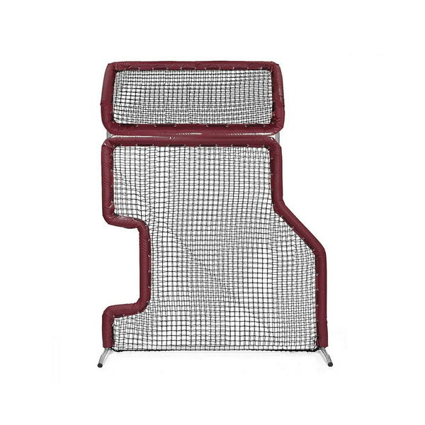 Combo L-Screen With Overhead Protector Maroon