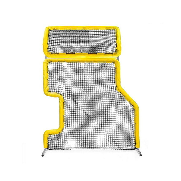 Combo L-Screen With Overhead Protector Yellow