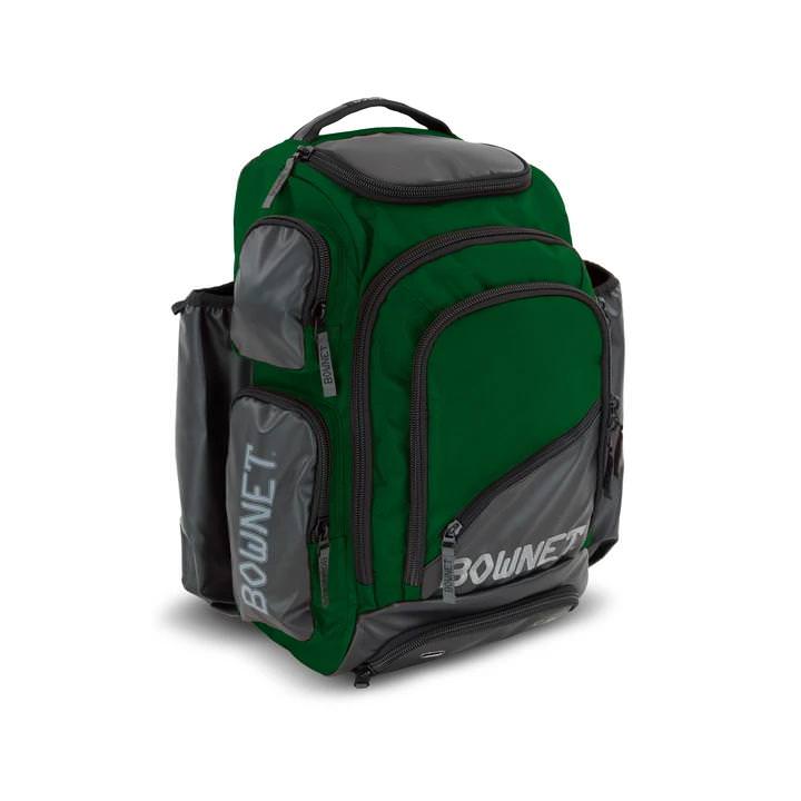 Commando Bat Pack Player's Backpack with Multiple Bats Pocket Dark Green