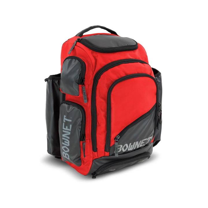 Commando Bat Pack Player's Backpack with Multiple Bats Pocket Scarlet