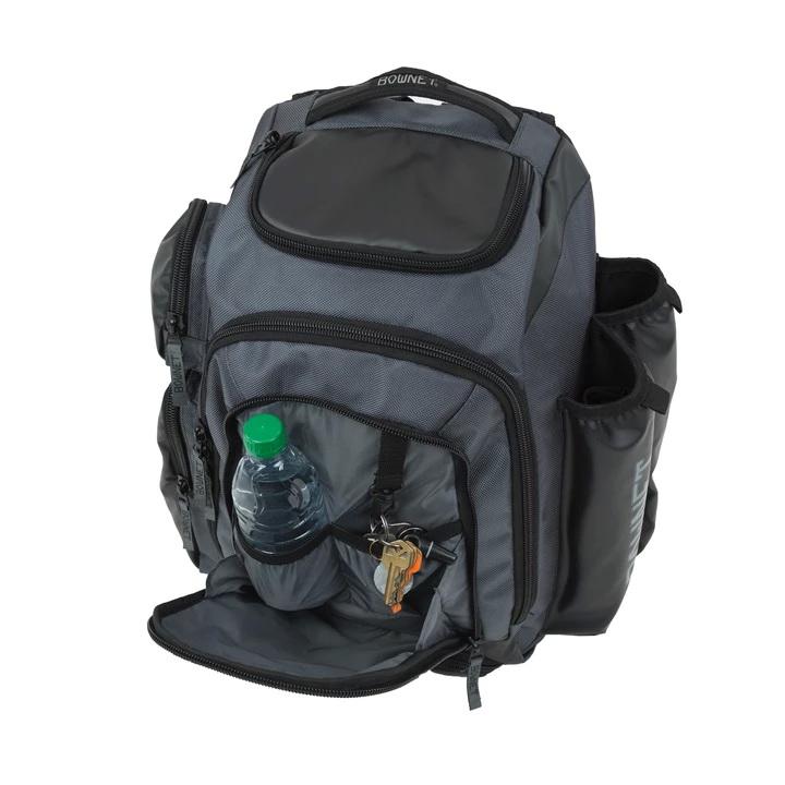 Commando Bat Pack Player's Backpack with Multiple Bats Pocket With Front Compartment Open