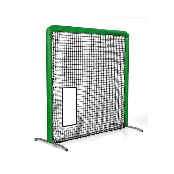 Fast Pitch Softball Bullet Screen 7' x 7' Green Side View