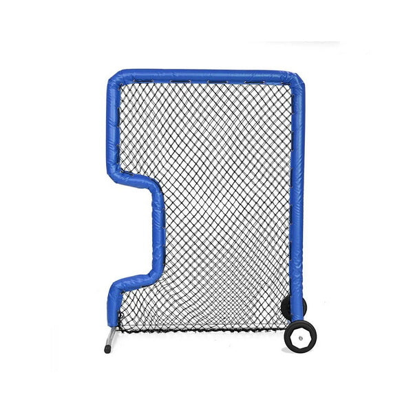 Front Toss Bullet Protective Screen 7' x 5' Royal With Wheels