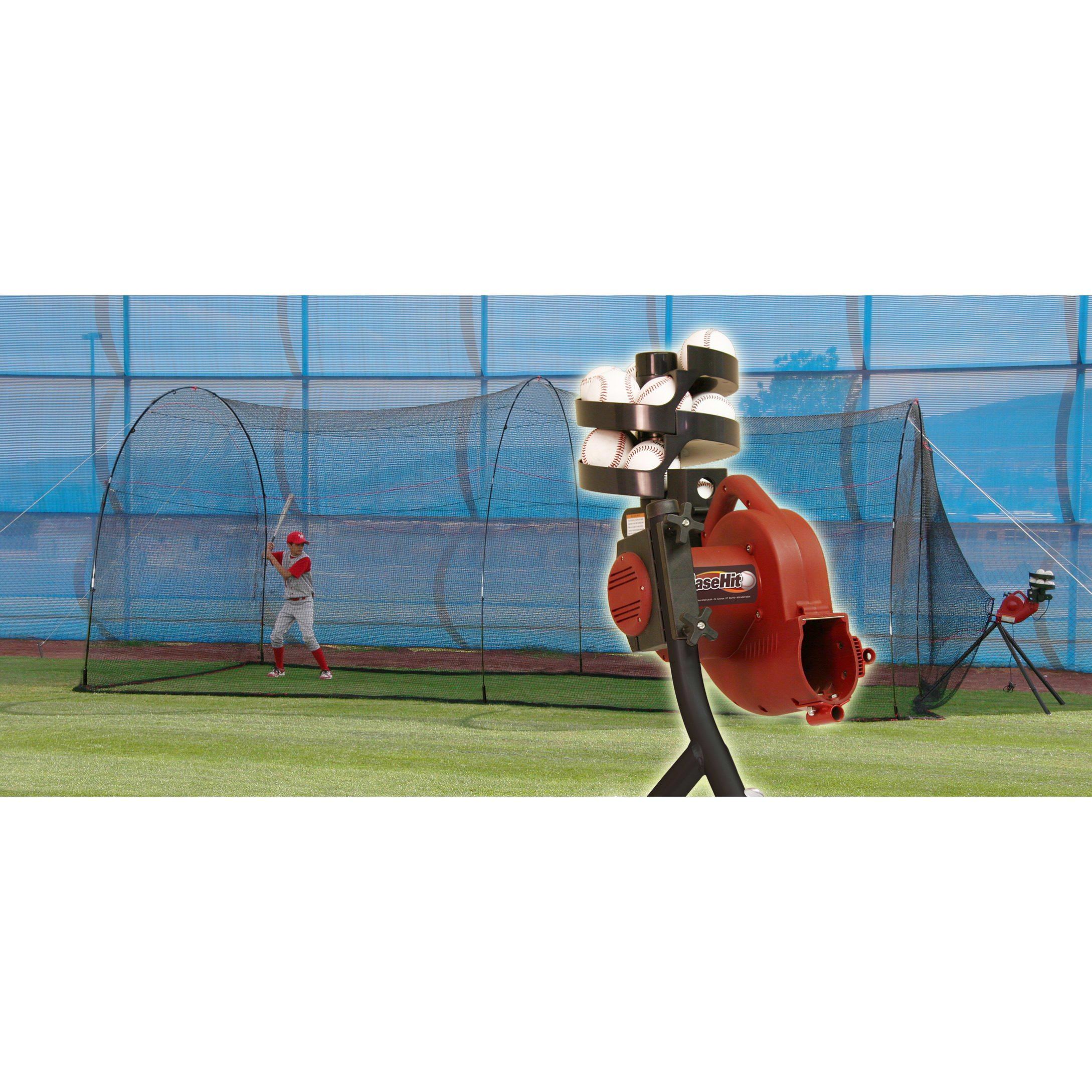 Heater Sports BaseHit & PowerAlley 22' Batting Cage Kit