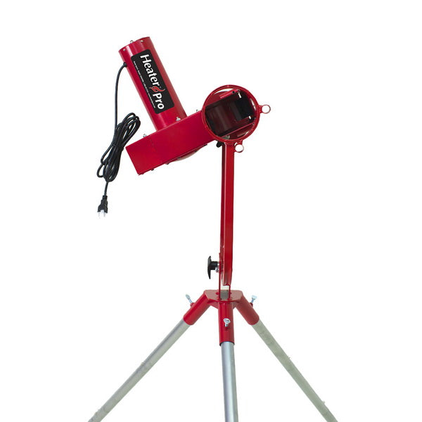 Heater Sports Pro Real Curveball Pitching Machine horizontal view