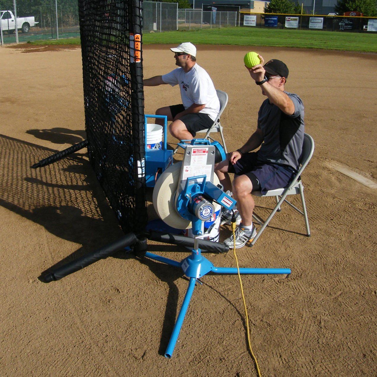 Jugs BP1 Pitching Machines for Softball used for Practice