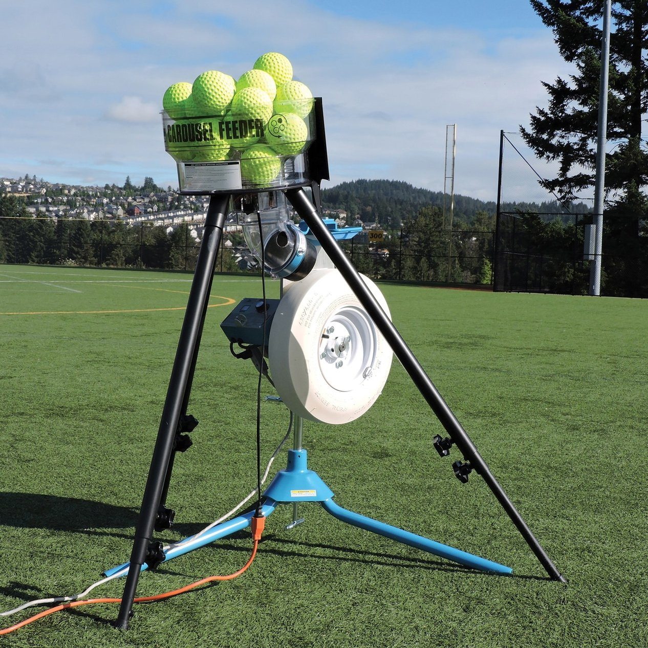 JUGS Carousel Automatic Ball Feeder with Pitching Machine