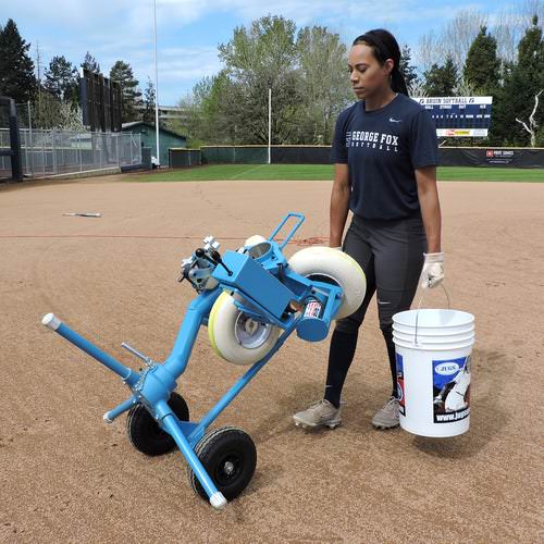 Jugs SP3 Softball Pitching Machine Being Transported