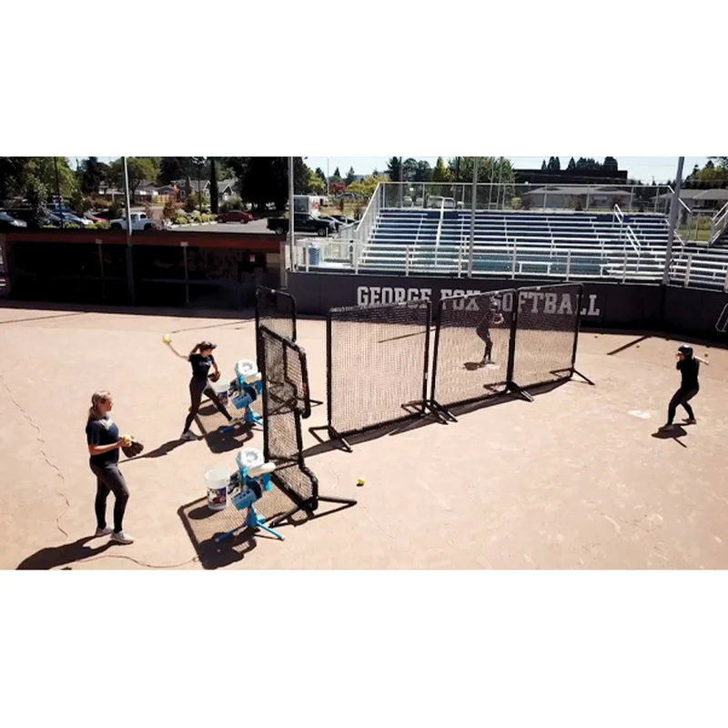 Multiple Jugs SP3 Softball Pitching Machine Used in Practice