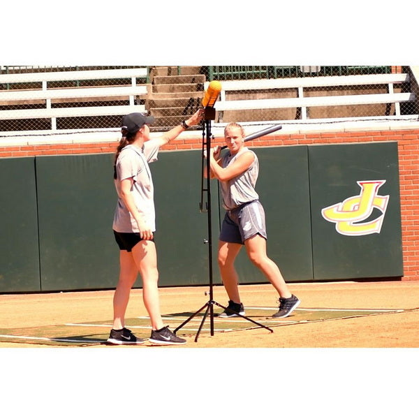 Louisville Slugger Soft-Toss Pitching Machine  With Players
