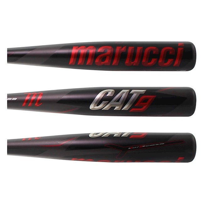 marucci cat 9 bbcor baseball bat 3 side view