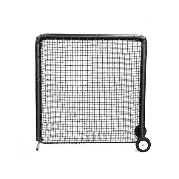 On Field Protective Bullet Screen 8' x 8' Black With Wheels