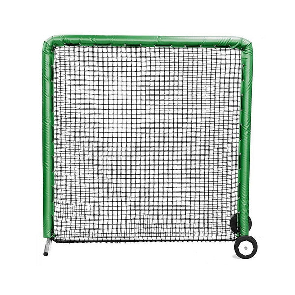 On-Field Protective Screen 10' x 10' Green With Wheels