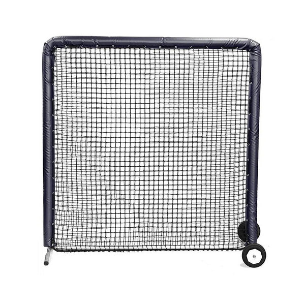On-Field Protective Screen 10' x 10' Navy With Wheels
