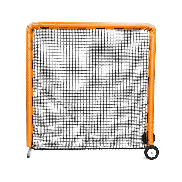On-Field Protective Screen 10' x 10' Orange With Wheels