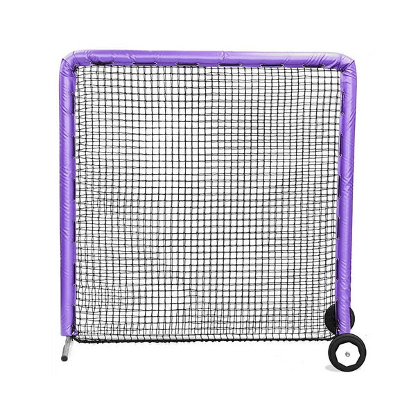 On-Field Protective Screen 10' x 10' Purple With Wheels