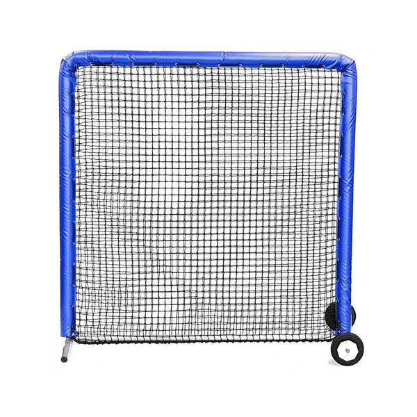 On-Field Protective Screen 10' x 10' Royal With Wheels