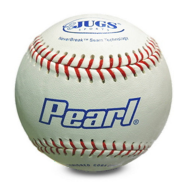 Pearl Leather Baseballs for Pitching Machines 