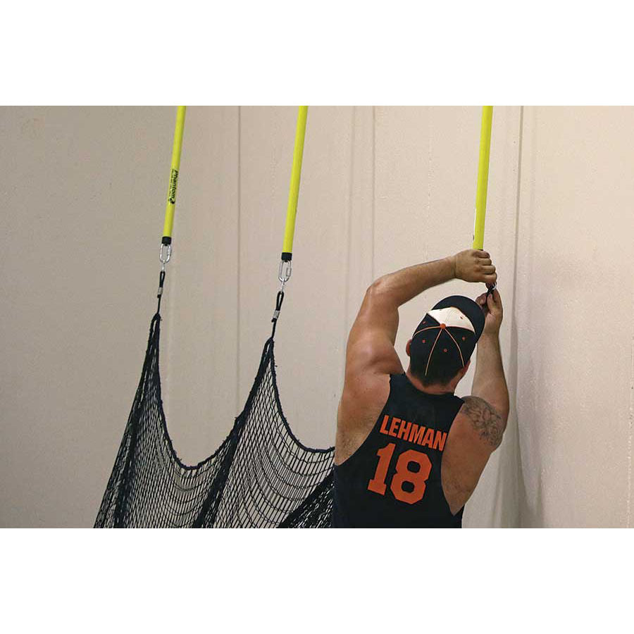 Phantom™ Tensioned Indoor Batting Cage Set Up Net Attachment