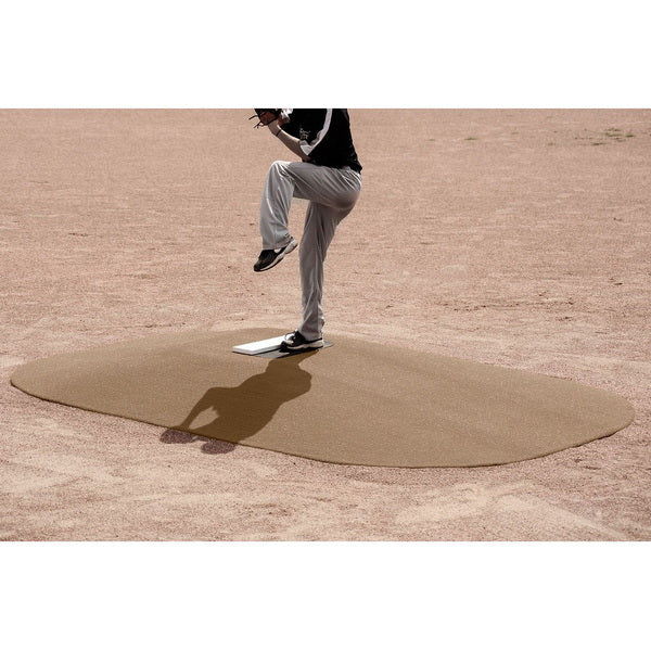Pitch Pro 10" High School Portable Pitching Mound Close Up View