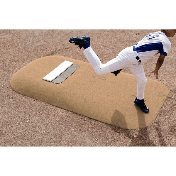 Pitch Pro 486 6" Portable Pitching Mound for Baseball Top Close Up View