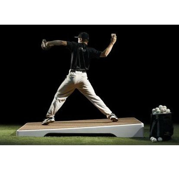 Pitch Pro 504 Batting Practice Pitching Platform Side View