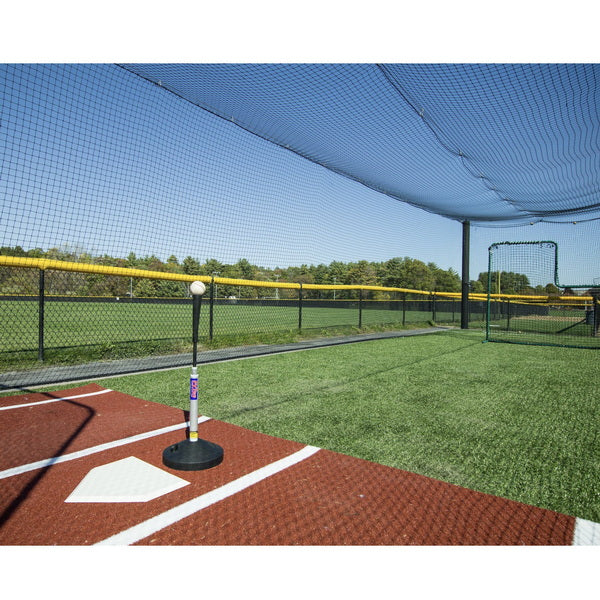 ProMounds PVTee Batting Tee On Batting Mat