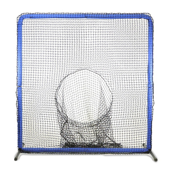 Protector 7' Sock Screen for Baseball Blue Front View
