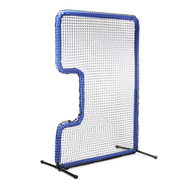 Protector C Screen for Softball Blue Series Left Side Angled View