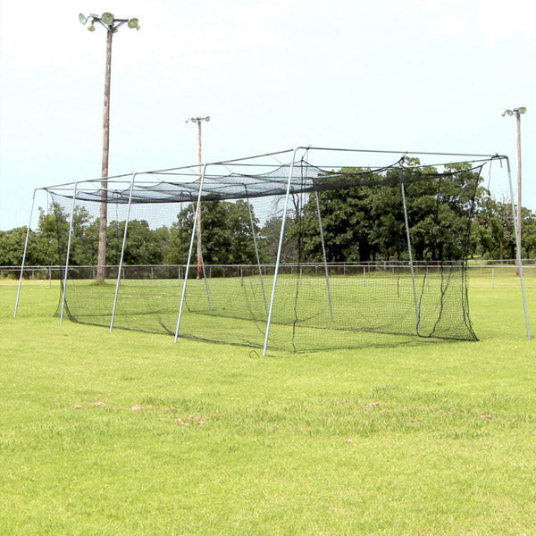 Slugger's Sanctuary Complete Backyard Batting Cage 30' - 70' 30' x 12' x 10'